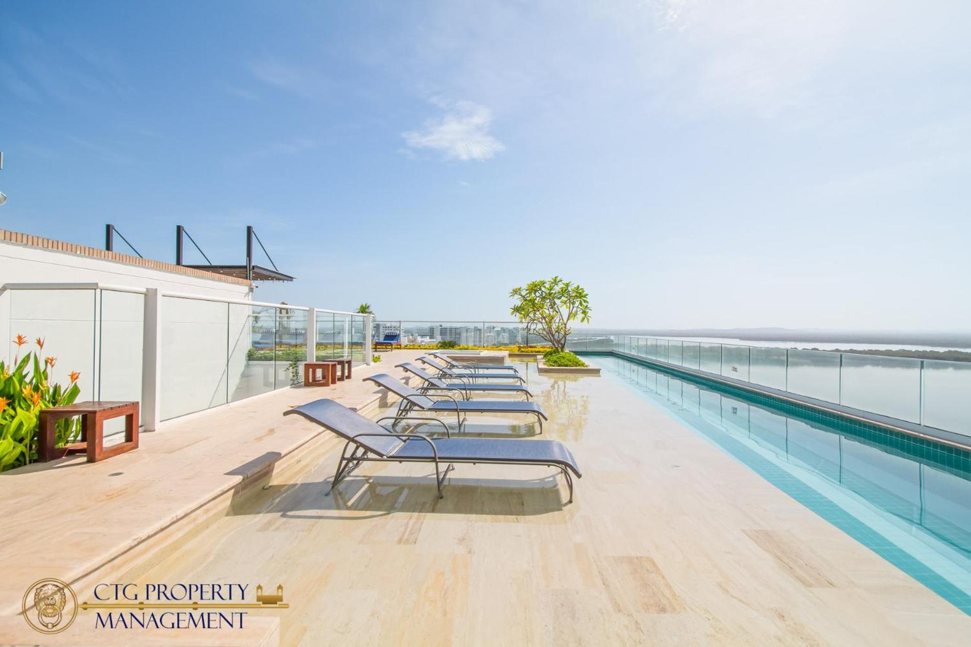 Martinique Cartagena - Apartamento Para 6 Con Jacuzzi Privado Exterior foto